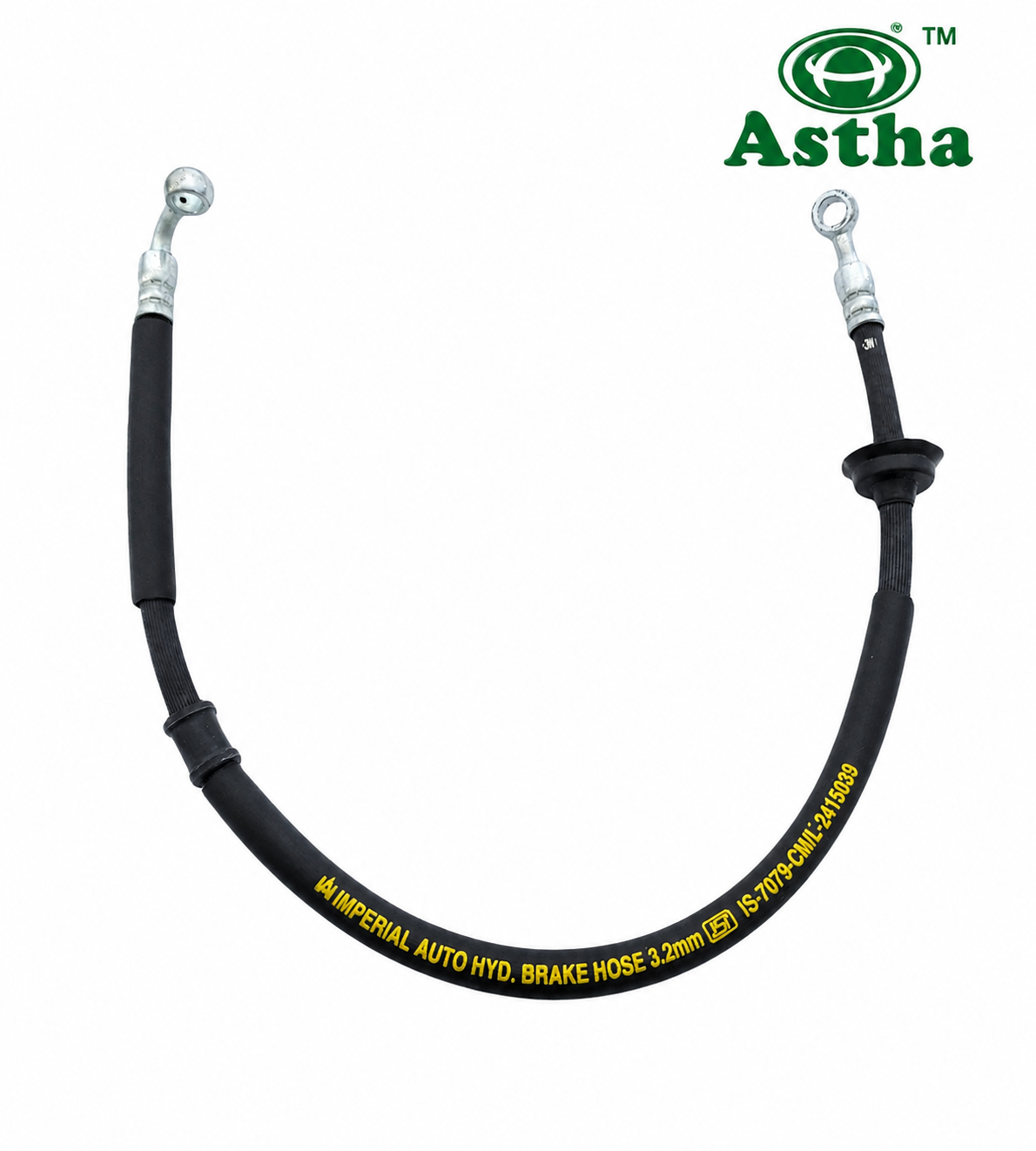 Pipe Brake Hose Rubber (Front) Big 3W Bajaj RE-Optima/Maxima